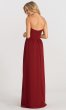 Long Strapless Social Bridesmaids Dress DG-S-8159