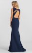 Cut-Out-Back Long Bridesmaid Dress HYP-5651