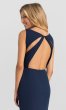 Cut-Out-Back Long Bridesmaid Dress HYP-5651