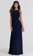 Chiffon Long Bridesmaid Dress HYP-5714