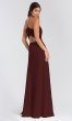 Lace-Bodice Long Bridesmaid Dress HYP-5715