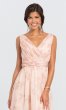 Hannah Blush Floral Bridesmaid Dress IA-Hannah