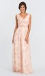 Hannah Blush Floral Bridesmaid Dress IA-Hannah