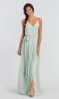 V-Neck Chiffon DC Long Formal Bridesmaid Wrap Dress JAUG-C-DC-Long