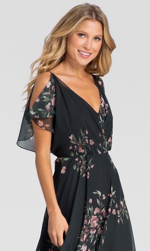 Cassie Eden Bouquet Print Bridesmaid Dress JY-BM-Cassie-Eden-Print