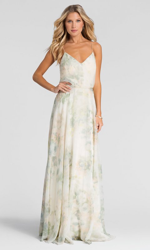 Multi-Print Long Inesse Bridesmaid Dress JY-BM-Inesse-Print