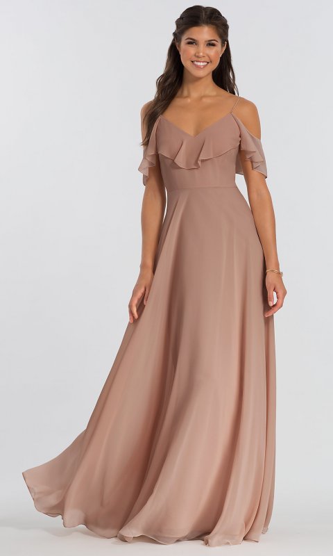 Long Off-Shoulder Mila Bridesmaid Dress JY-BM-Mila