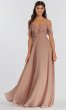 Long Off-Shoulder Mila Bridesmaid Dress JY-BM-Mila