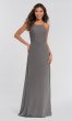 Chiffon Simple Long Bridesmaid Dress by KL-200010-v