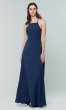 Open-Back Chiffon Long Bridesmaid Dress KL-200010