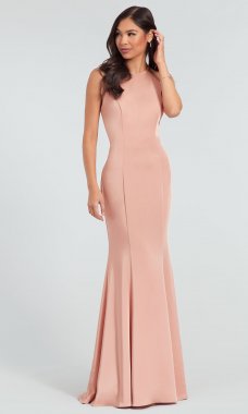 Long Bridesmaid Dress with Tied Back KL-200019