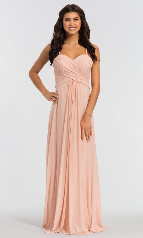 Long Sweetheart Chiffon Bridesmaid Dress KL-200039