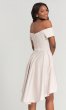 Off-the-Shoulder High-Low Bridesmaid Dress KL-200048