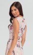 Faux-Wrap Floral-Print Bridesmaid Dress KL-200053