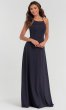 Long Bridesmaid Dress with Strappy Open Back KL-200062