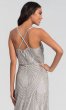 Long Beaded Blouson Bridesmaid Dress KL-200092