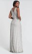 Long Beaded Blouson Bridesmaid Dress KL-200094