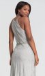 Beaded Blouson-Bodice Bridesmaid Dress by KL-200095