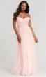 Off-the-Shoulder Long Bridesmaid Dress KL-200103