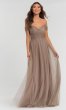 Off-the-Shoulder Long Bridesmaid Dress KL-200103