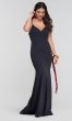 Long V-Neck Open-Back Bridesmaid Dress KL-200123