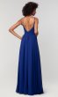 A-Line Chiffon Long Bridesmaid Dress KL-200128-v