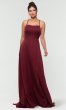 Long Open-Corset-Back Bridesmaid Dress KL-200129