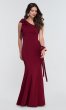 One-Shoulder Satin Long Bridesmaid Dress KL-200134