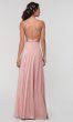 Open-Back Long Jersey Bridesmaid Dress KL-200152