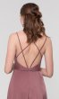 Open-Back Long Jersey Bridesmaid Dress KL-200152