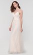 Chiffon and Tulle Long Bridesmaid Dress KL-200166