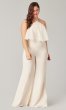 High-Neck Chiffon Bridesmaid Jumpsuit KL-200195