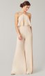 High-Neck Chiffon Bridesmaid Jumpsuit KL-200195