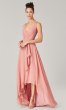 Chiffon High-Low Long Bridesmaid Dress KL-200207