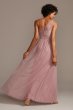One-Shoulder Embroidered Net Tall Bridesmaid Dress 4XLF20121
