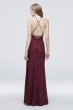 Sequin Lace Mermaid Dress with Corset Back DS270018