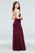 Jersey High Neck Dress with Crystal Straps DS270050