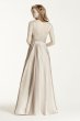 Satin Tank Ball Gown Bridesmaid Dress with Pockets F15741