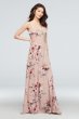 Chiffon Floral Print Dress with Spaghetti Straps W60092