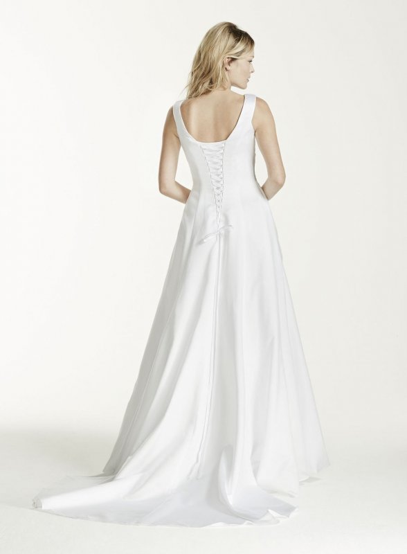 Extra Length Off Shoulder Wedding Dress with Drape Collection 4XLT9861