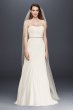 Chiffon Wedding Dress with Asymmetrical Draping Collection 4XLV3540