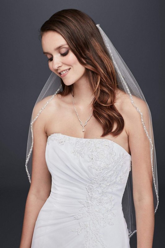Strapless Chiffon Wedding Dress with Side Drape Collection 4XLV9409