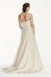 Jewel Lace A-Line Wedding Dress with Beaded Detail 4XLWG3755