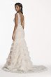Petite Lace Wedding Dress with Plunging Neck 7SWG689