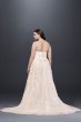 Lace A-Line Plus Size Wedding Dress 8MS251174