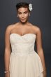 Tiered Chiffon Plus Size A-Line Wedding Dress 8MS251178