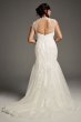 Lace Plus Size Trumpet Wedding Dress 8VW351427