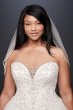 Beaded Illusion Plus Size Ball Gown Wedding Dress Collection 9V3849