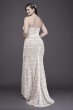 Scalloped Lace Split-Front Plus Size Wedding Dress 9WG3948