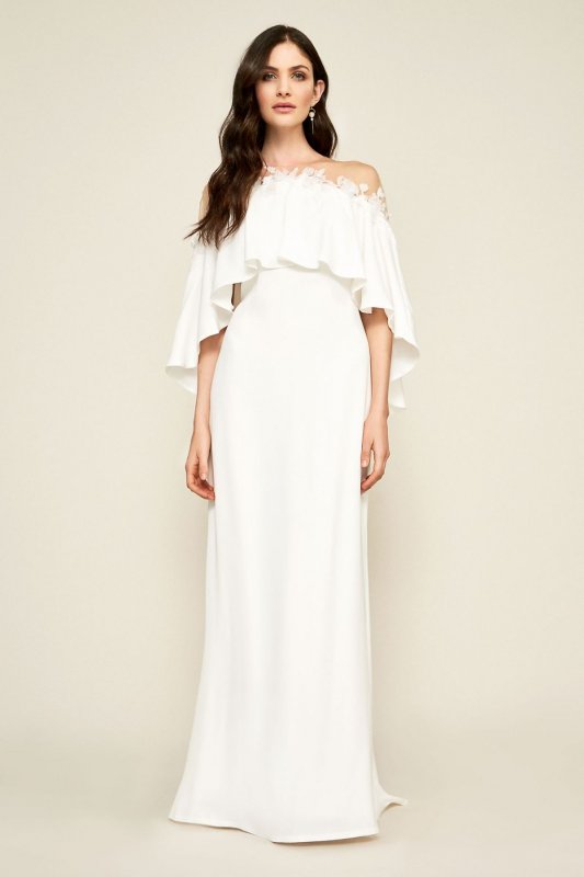 Capelet Athenia Wedding Dress ALG18040LDB